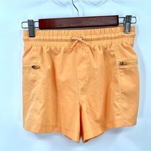 STRETCHTECH Girl's Orange Casual Swim Shorts Lightweight Trunks Size L